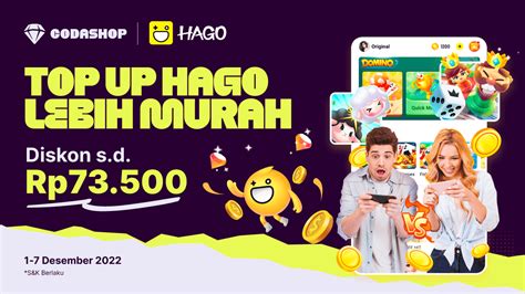 panci pubg lihat Hago Star dan claim bonus Hago Promo Weekend topik top up praktis image 1